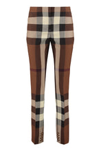 Load image into Gallery viewer, Checked tailored trousers
