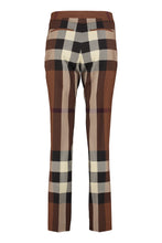 Load image into Gallery viewer, Checked tailored trousers

