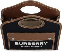Load image into Gallery viewer, Pocket tote bag
