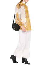 Load image into Gallery viewer, Gathered printed blouse
