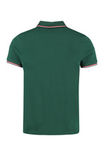 Load image into Gallery viewer, Logo embroidery cotton-piqué polo shirt
