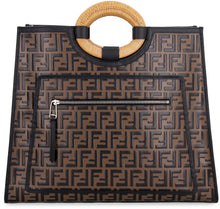 Load image into Gallery viewer, Runaway smooth leather tote bag
