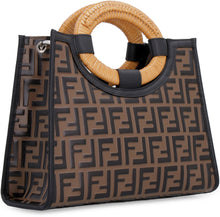 Load image into Gallery viewer, Runway smooth leather tote bag
