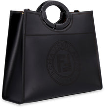 Load image into Gallery viewer, Runaway smooth leather tote bag
