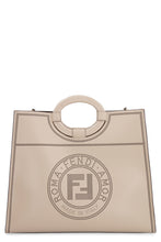Load image into Gallery viewer, Runaway smooth leather tote bag
