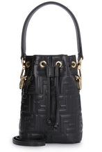 Load image into Gallery viewer, Mon tresor mini leather bucket-bag
