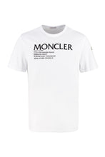 Load image into Gallery viewer, Cotton crew-neck T-shirt
