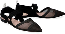Load image into Gallery viewer, Colibrì mesh slingback pumps
