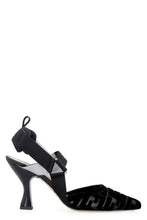 Load image into Gallery viewer, Colibri fabric slingback pumps
