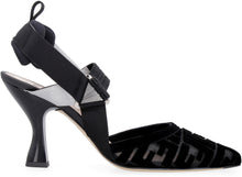 Load image into Gallery viewer, Colibri fabric slingback pumps
