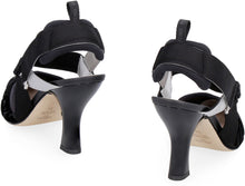 Load image into Gallery viewer, Colibri fabric slingback pumps
