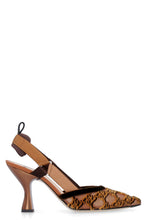 Load image into Gallery viewer, Colibrì mesh pointy-toe slingbacks
