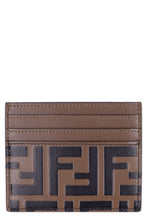 Load image into Gallery viewer, Embossed logo detail leather card holder
