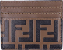 Load image into Gallery viewer, Embossed logo detail leather card holder
