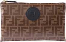 Load image into Gallery viewer, Coated canvas flat pouch
