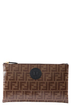 Load image into Gallery viewer, Coated canvas flat pouch
