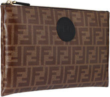Load image into Gallery viewer, Coated canvas flat pouch

