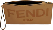 Load image into Gallery viewer, Leather flat pouch
