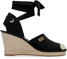 Load image into Gallery viewer, Jute wedge espadrilles
