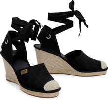 Load image into Gallery viewer, Jute wedge espadrilles
