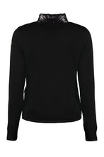 Load image into Gallery viewer, Knit jacket with padded panel
