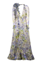 Load image into Gallery viewer, Natura printed silk dress
