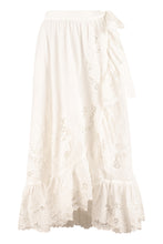 Load image into Gallery viewer, Cotton wrap skirt
