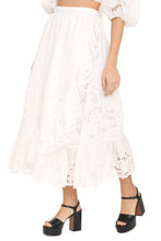 Load image into Gallery viewer, Cotton wrap skirt
