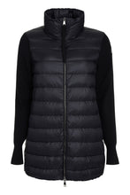 Load image into Gallery viewer, Knitted sleeves long padded jacket
