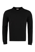 Load image into Gallery viewer, Long-sleeved crew-neck sweater
