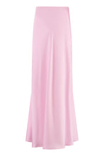Load image into Gallery viewer, Satin flared skirt
