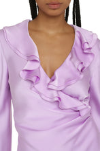 Load image into Gallery viewer, Frill wrap-dress
