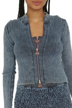 Load image into Gallery viewer, M-Anafi zipped cardigan
