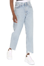 Load image into Gallery viewer, 90's Crop loose- straight jeans
