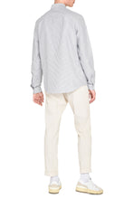 Load image into Gallery viewer, Striped cotton button-down shirt
