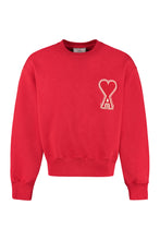 Load image into Gallery viewer, Cotton crew-neck sweatshirt
