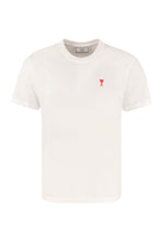 Load image into Gallery viewer, Cotton crew-neck T-shirt

