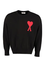 Load image into Gallery viewer, Cotton blend crew-neck sweater
