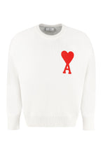 Load image into Gallery viewer, Cotton blend crew-neck sweater
