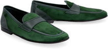 Load image into Gallery viewer, Suede and leather loafers
