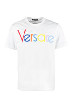 Load image into Gallery viewer, Cotton t-shirt with embroidered logo
