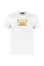 Load image into Gallery viewer, Cotton crew-neck T-shirt
