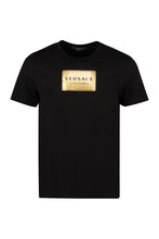 Load image into Gallery viewer, Cotton crew-neck T-shirt
