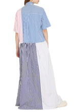 Load image into Gallery viewer, Striped cotton shirtdress
