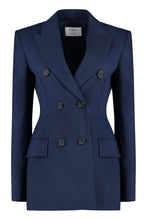 Load image into Gallery viewer, Adamo double-breasted wool blazer
