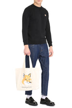 Load image into Gallery viewer, Cotton crew-neck sweatshirt
