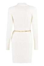 Load image into Gallery viewer, belted knit dress
