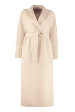 Load image into Gallery viewer, Aurora virgin wool double-breasted coat
