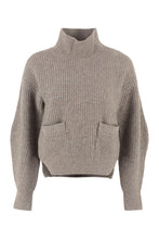 Load image into Gallery viewer, Cashmere blend turtleneck sweater
