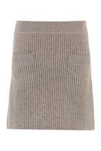 Load image into Gallery viewer, Knitted mini skirt
